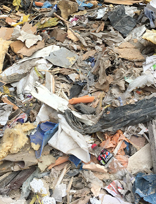 Construction and demolition waste