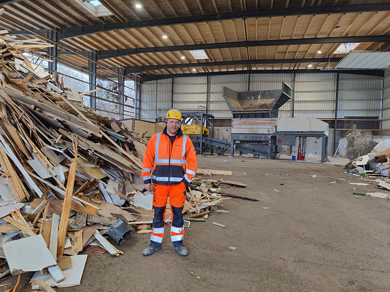 P Olesen case - Our new shredder is cheaper to run and has given us shorter workdays